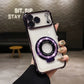 iPhone 17 Pro Max MagSafe Magnetic Ring Case – Anti-Drop Bumper Cover