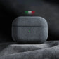 Italian Suede Leather Case for AirPods Pro 1-2 -3 |  Luxury All-Inclusive Wireless Charging Cover
