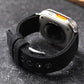 Double Canvas for Apple Watch Ultra Strap Green Black Men Rugged Style Bracelet