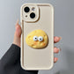 Aura Cute 3D Bear Coffee Cartoon Silicone Case For iPhone Cases Soft Matte Cover