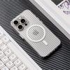 Luxury MagSafe Matte Case with Wireless Charging for iPhone 12-16 Pro Max – Clear Hard PC Cover