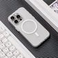 Luxury MagSafe Matte Case with Wireless Charging for iPhone 12-16 Pro Max – Clear Hard PC Cover