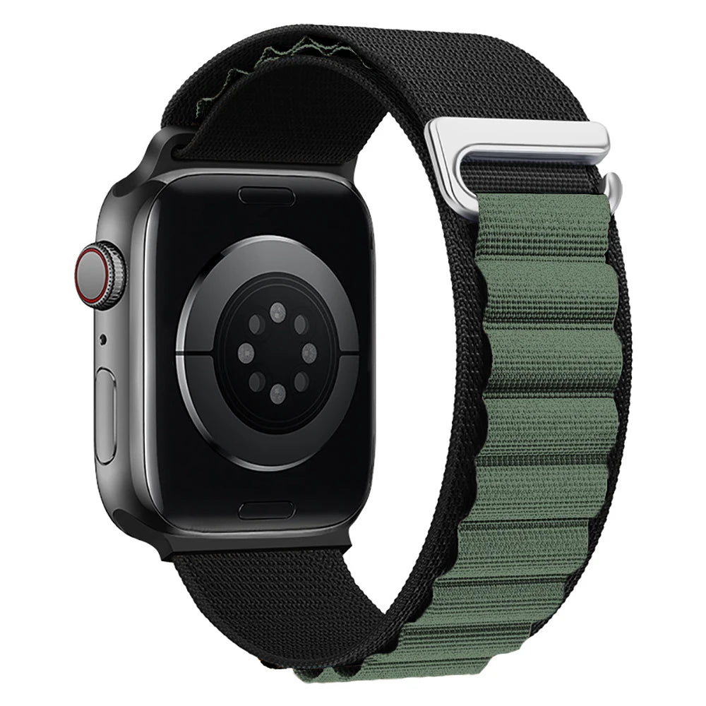 Aura Apple watch strap band nylon Alpine loop bracelet