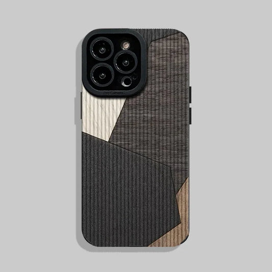 Aura For Funda Iphone Case Women Men Leather Cover